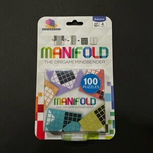 New Manifold Origami 100 Puzzle Game Paper Brainwright Sealed Gift Brain Teaser